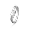 Swirly White Platinum Finger Ring,,hi-res image number null