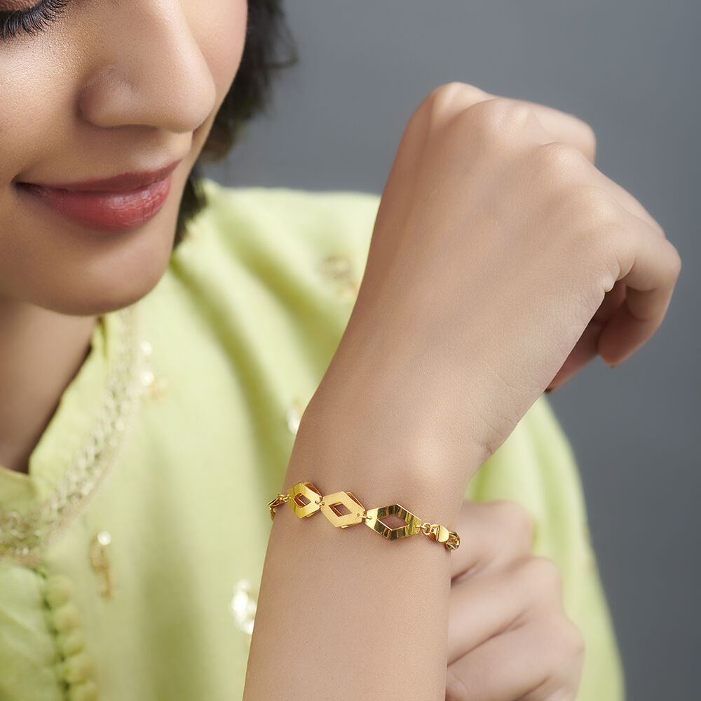 Sophisticated Diamond Bracelet in Rose Gold