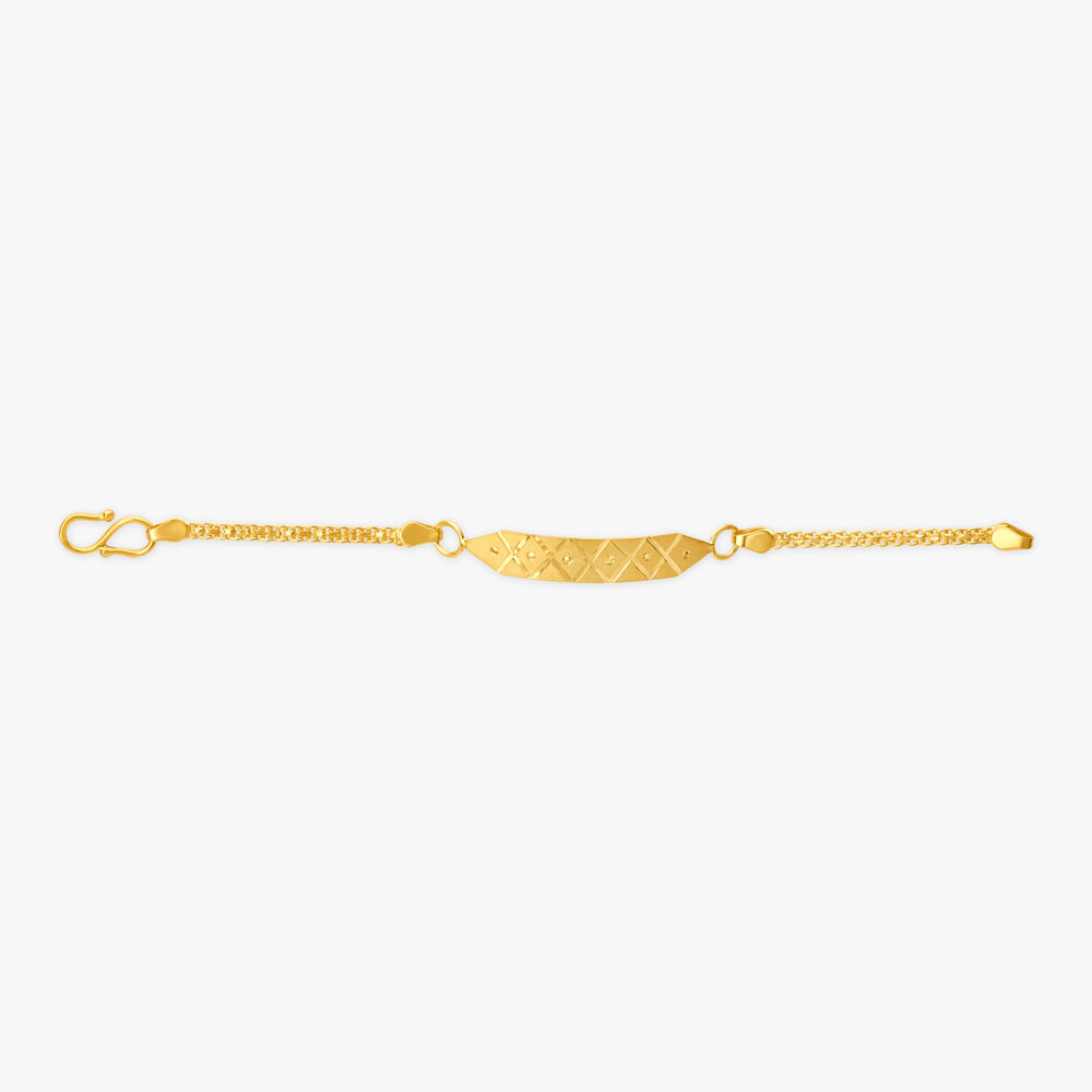 14K Mini Script Kids Name Bracelet – Ari&Lia