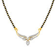 Vines and Floral Diamond Mangalsutra,,hi-res image number null