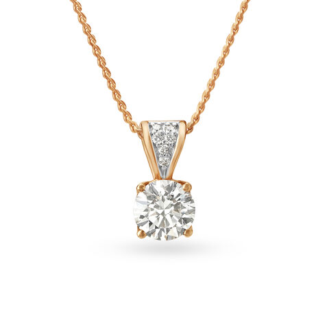 Chic Solitaire Pendant