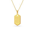 Chic Modern Men's Laser Cut Pendant,,hi-res image number null