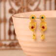 Majestic Gold Drop Earrings,,hi-res image number null