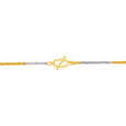 Dual Toned Gold Chain with Rhodium,,hi-res image number null