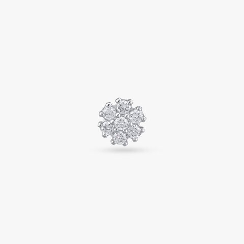 Daisy Glow Diamond Nose Pin