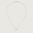 Lunar Arcs 14Kt Gold Pendant with Chain,,hi-res image number null
