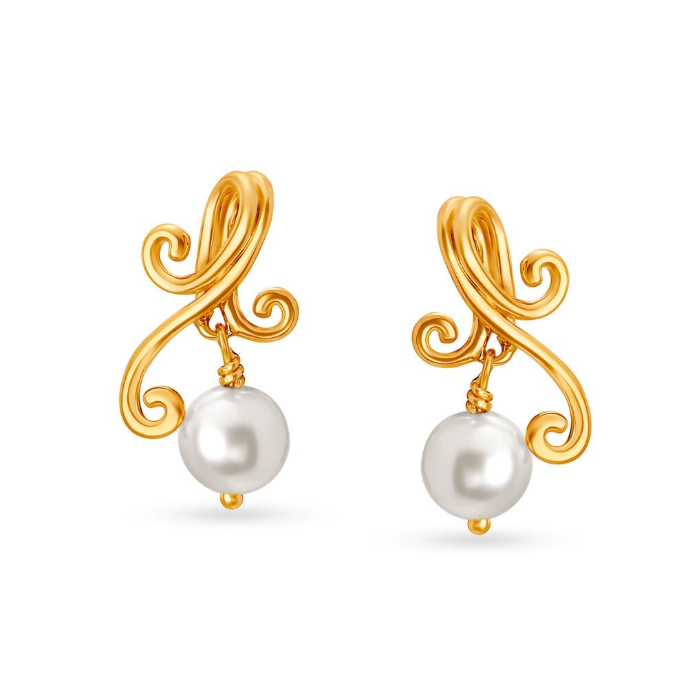 Tanishq gold earrings designs with price | Gold earrings | Tanishq jewellery  - YouTube