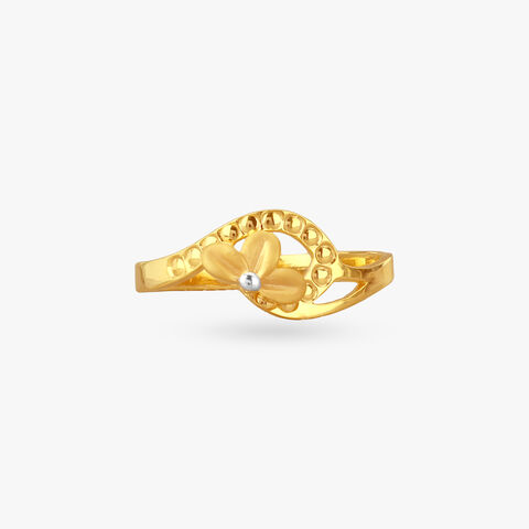 Petal Play Gold Ring