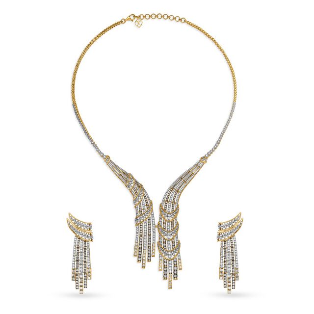 Diamond Necklace Set,,hi-res image number null