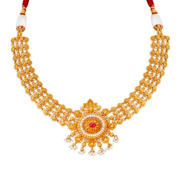 Glamorous Gold Necklace