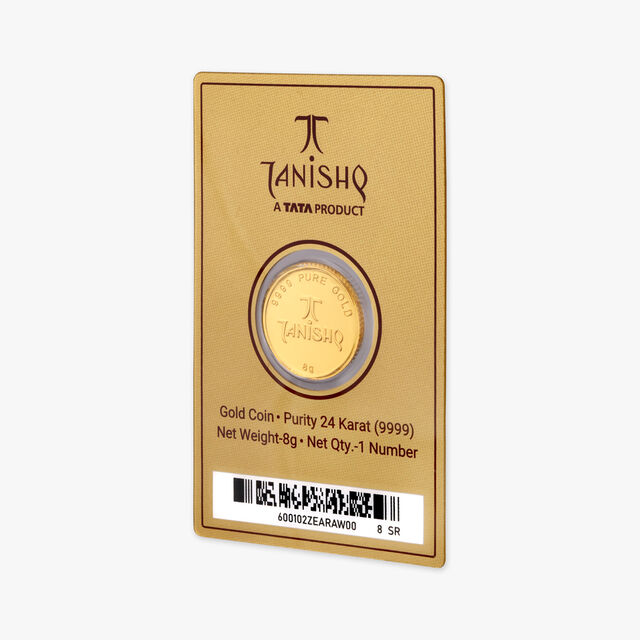 gram 24 Karat Gold Coin Tanishq Online Store