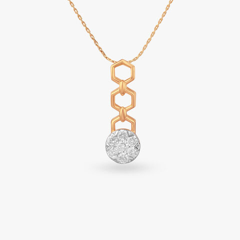 Urban Hive Diamond Pendant