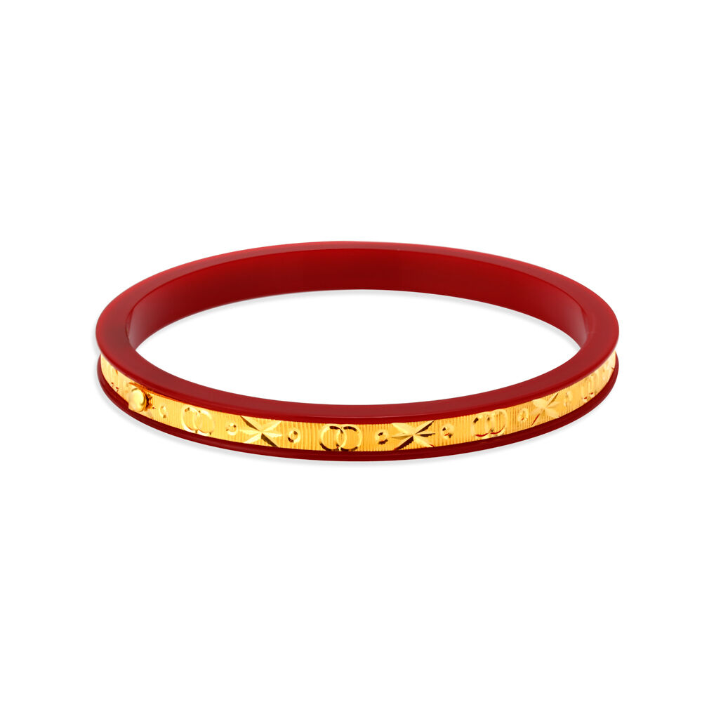 Stunning Gold Pola Bangle