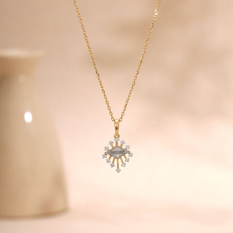 Radiant Harmony Diamond Pendant
