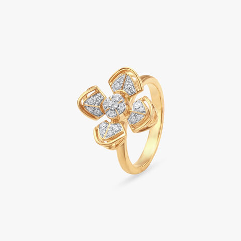 Petal Pop Diamond Ring