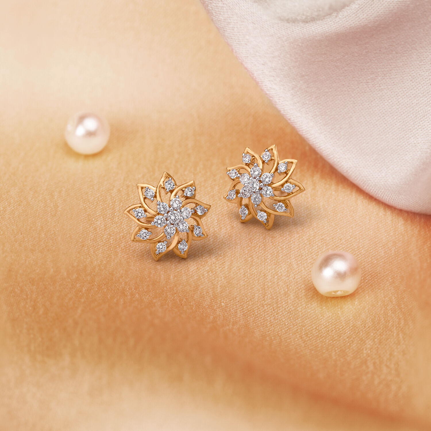 Tanishq diamond earrings online with price