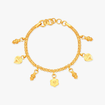 Charming Gold Bracelet for Kids