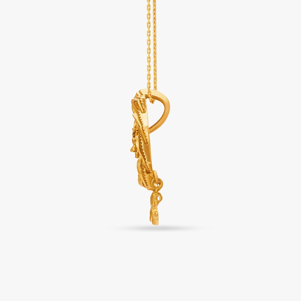 Tanishq deals durga pendant