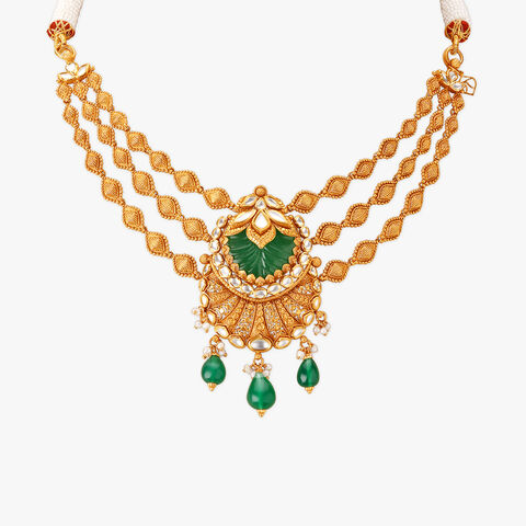 Glittering Layers Necklace Set