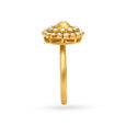 Fascinating Floral Gold Finger Ring,,hi-res image number null