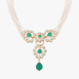 Gleaming Radiant Diamond Necklace,,hi-res image number null