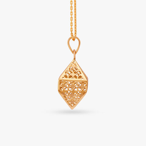 Artistry Gold Pendant