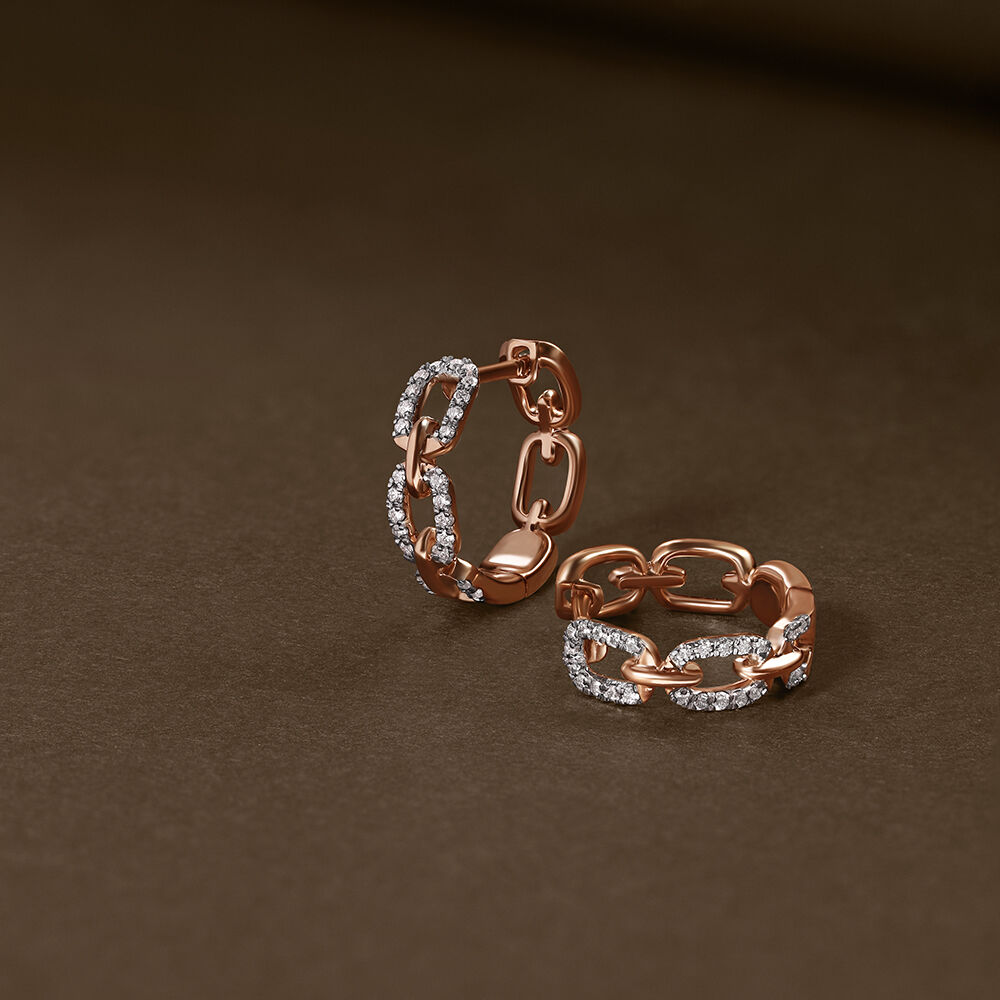 Tanishq diamond best sale hanging earrings
