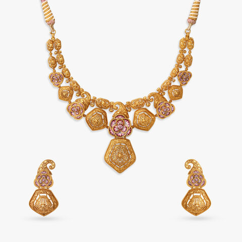 Imperial Splendor Gold Necklace Set