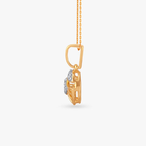 Moonlight Grace Diamond Pendant