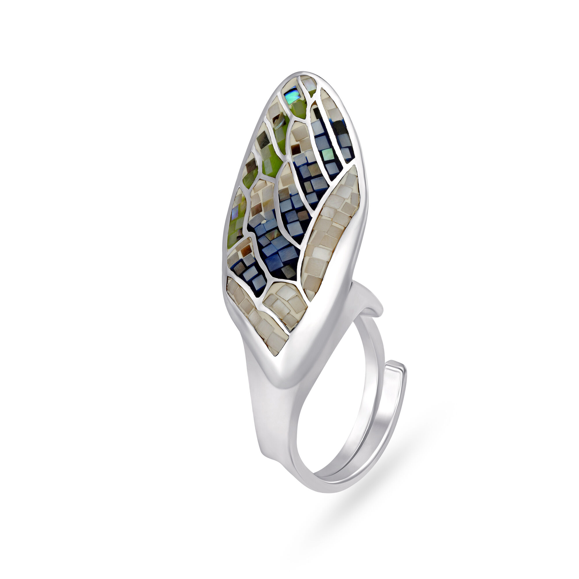 Pure silver rings online tanishq store