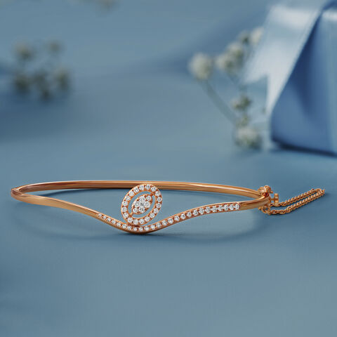 Glimmer Diamond Bangle