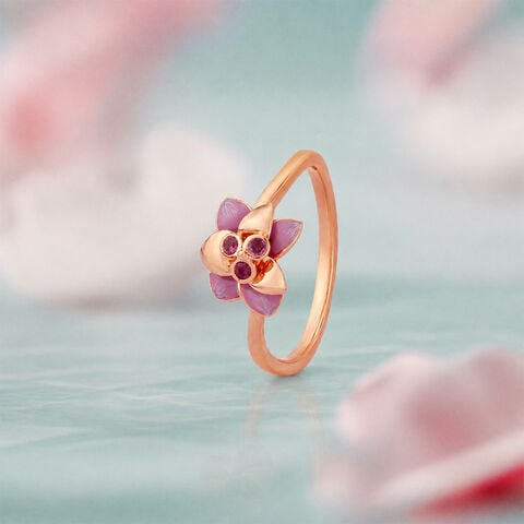 Petal Poetry Gold Ring
