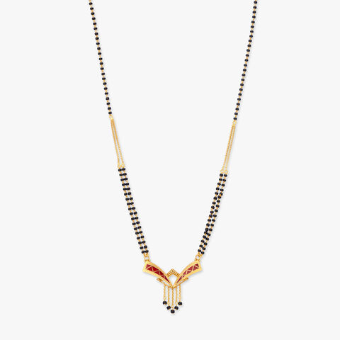 Arch Gleam Gold Mangalsutra