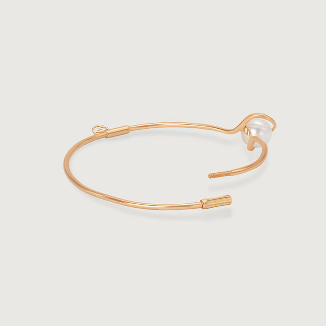Saturn's Splendour 14KT Pearl  Bangle,,hi-res image number null
