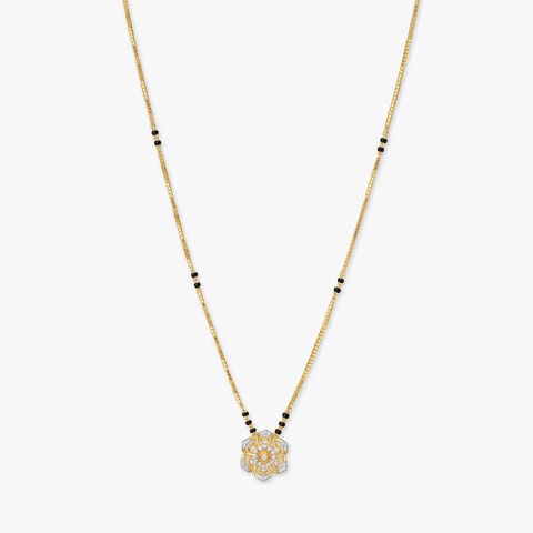 Timeless Bloom Diamond Mangalsutra