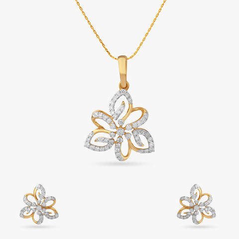 Open Petal Diamond Florette Set
