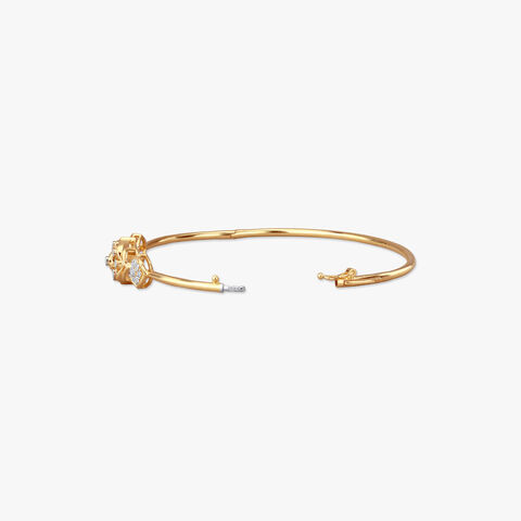 Bloom Trio Diamond Bangle