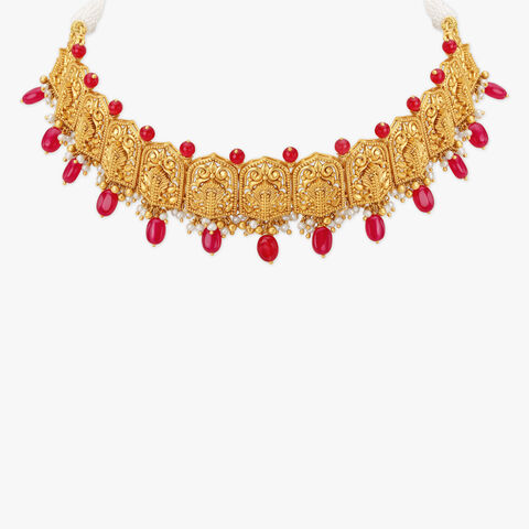Bhumija Temple Splendor Choker Set