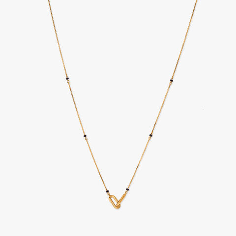 Angular Rhythm Gold Mangalsutra