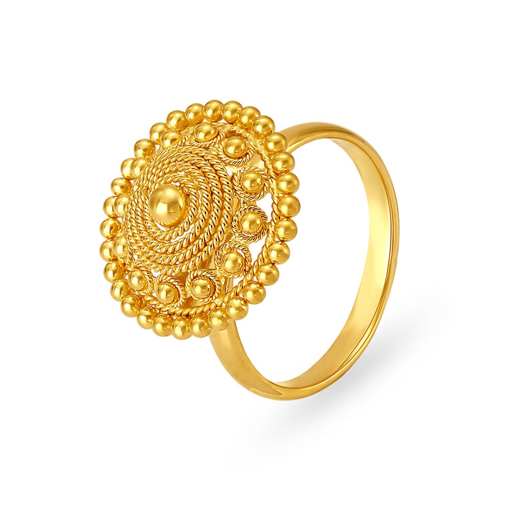 Cost of gold ring in tanishq hot sale