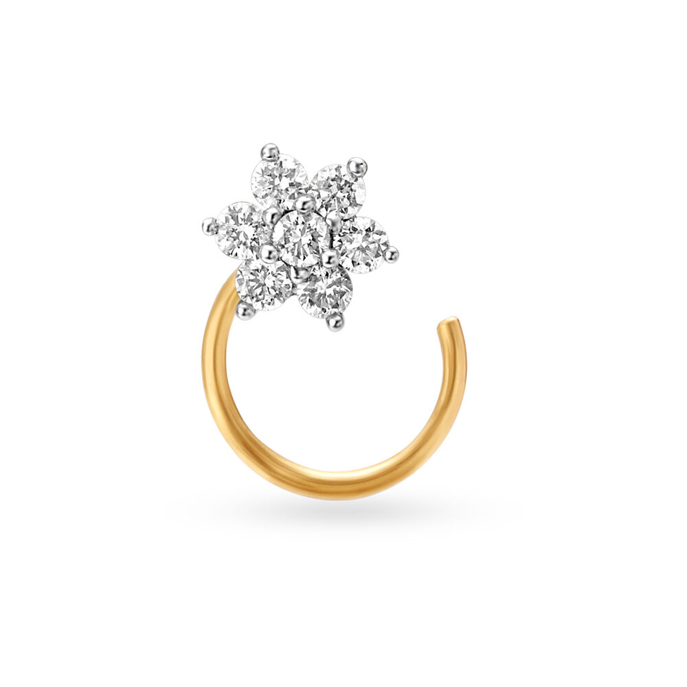 Tanishq diamond nose pin deals