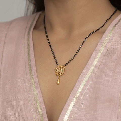 Bonded Hearts Gold and Diamond Mangalsutra
