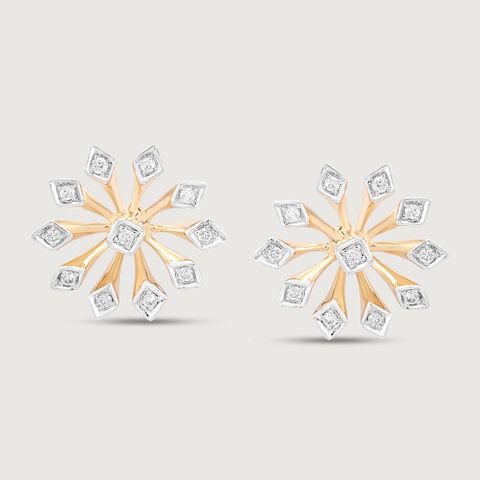 Whimsy Bloom Diamond Earrings