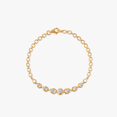Teardrop Radiance Diamond Bracelet