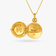 Delicate Engraved Rakhi Pendant,,hi-res image number null