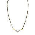 Slender Star Diamond Mangalsutra,,hi-res image number null