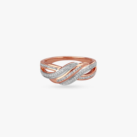 Eternal Waves Diamond Ring