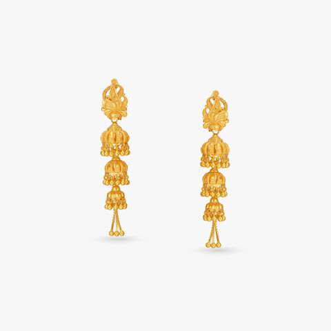 Paisley Jhumka Earrings
