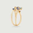 Nebula's Glow Blue Topaz 14KT Finger Ring,,hi-res image number null