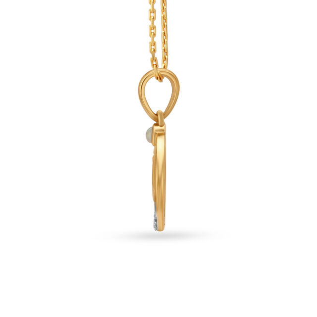Libra Opal Diamond Pendant,,hi-res image number null